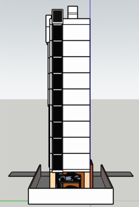 Rear elevation